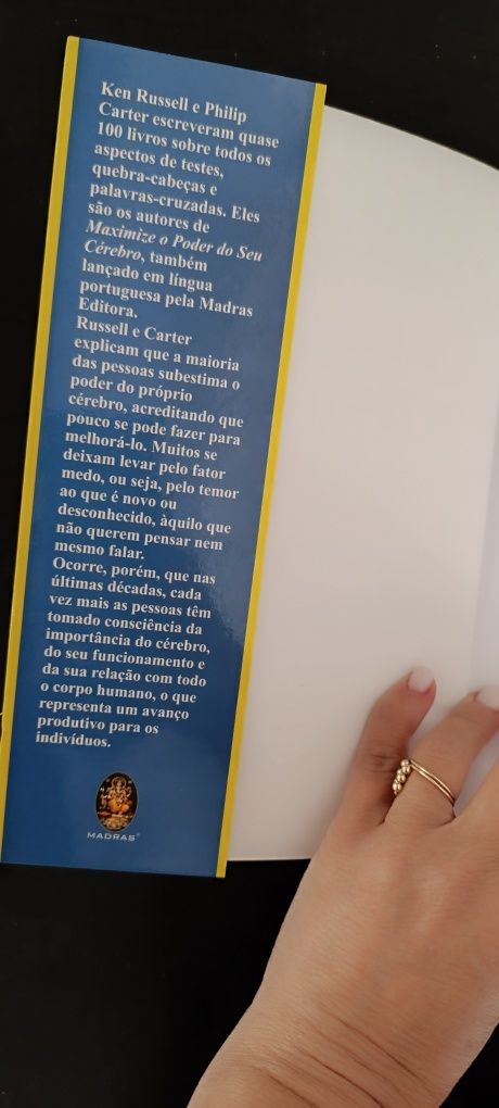 Livro Aumente o Poder do seu cérebro . Usado