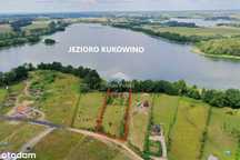 Mazury - działka z linią brzegową Jeziora Kukowino