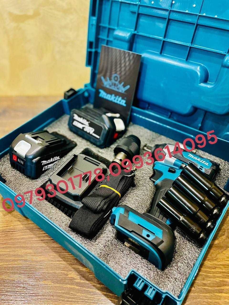 2в1 Гайковерт Аккумуляторный акумуляторний Бесщеточный Makita DTW650BL