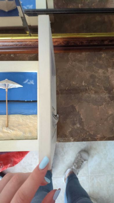 Quadro Decorativo Praia – Conjunto com 2 Peças