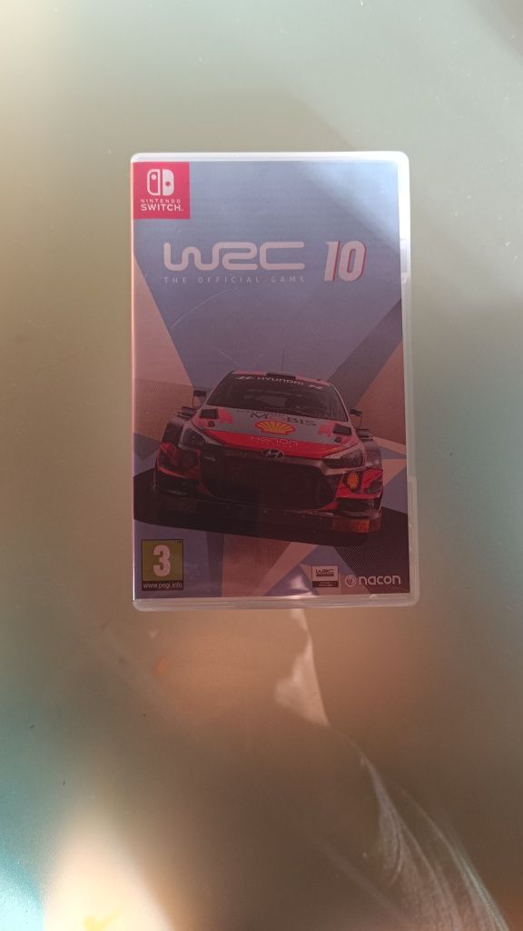 Nintendo Switch com caixa de proteção, WRC 10 incluido!