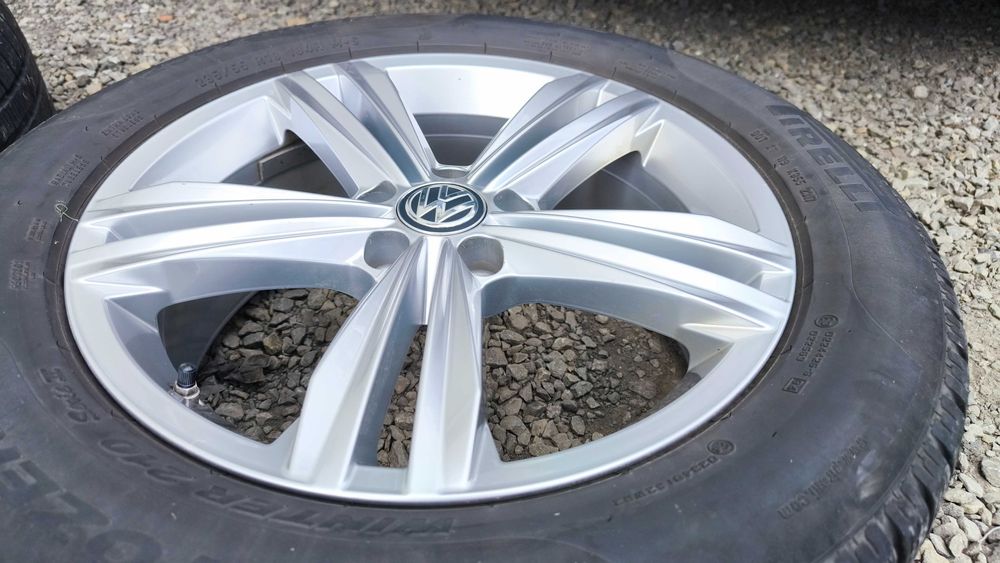 Koła VW Tiguan T -ROC T -CROSS Touran 18 cali 5x112 ET43 Opony 235/55
