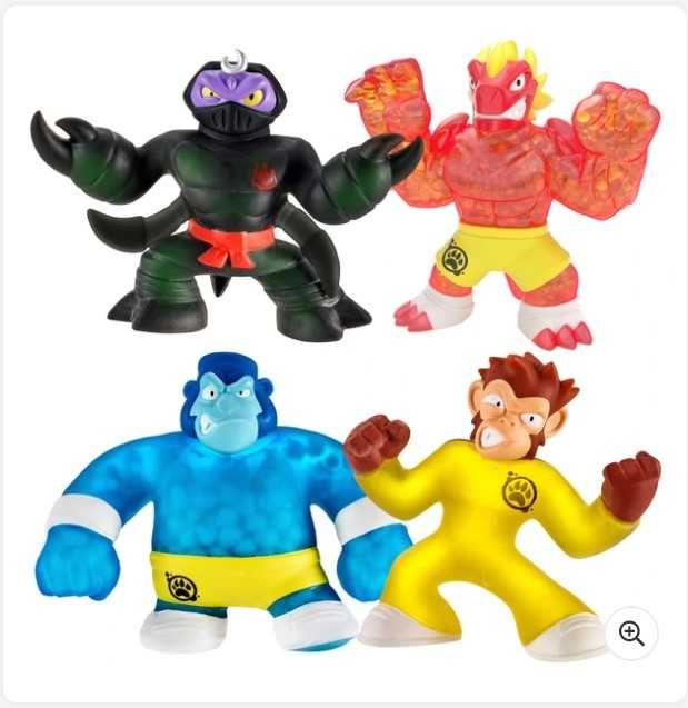 Набір 4 шт Goo Jit Zu Scorpius Simian Gorilla Blazagon Горила гуджитсу