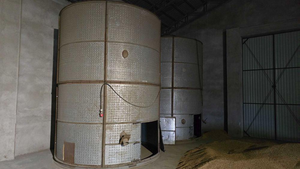 Silos zbożowy pod dach