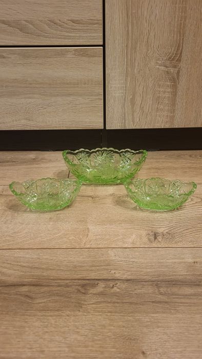 Kryształ kolorowy z PRL