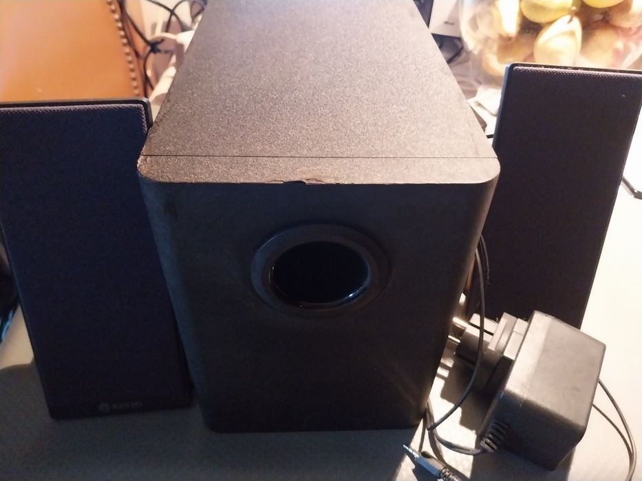 Colunas biamplificadas completas impecaveis