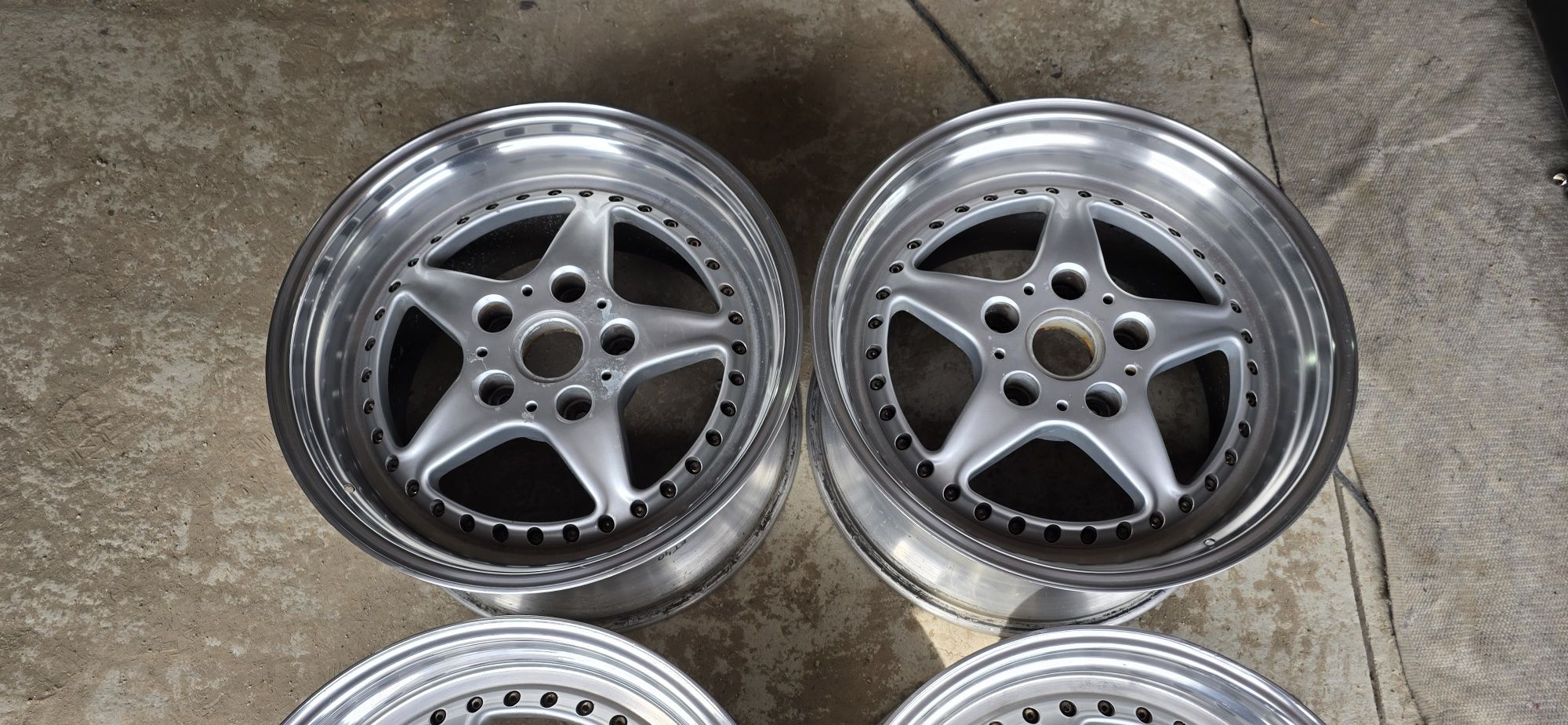 Porsche 5x130 BRAID Folger 18 cali Felgi skręcane Alufelgi