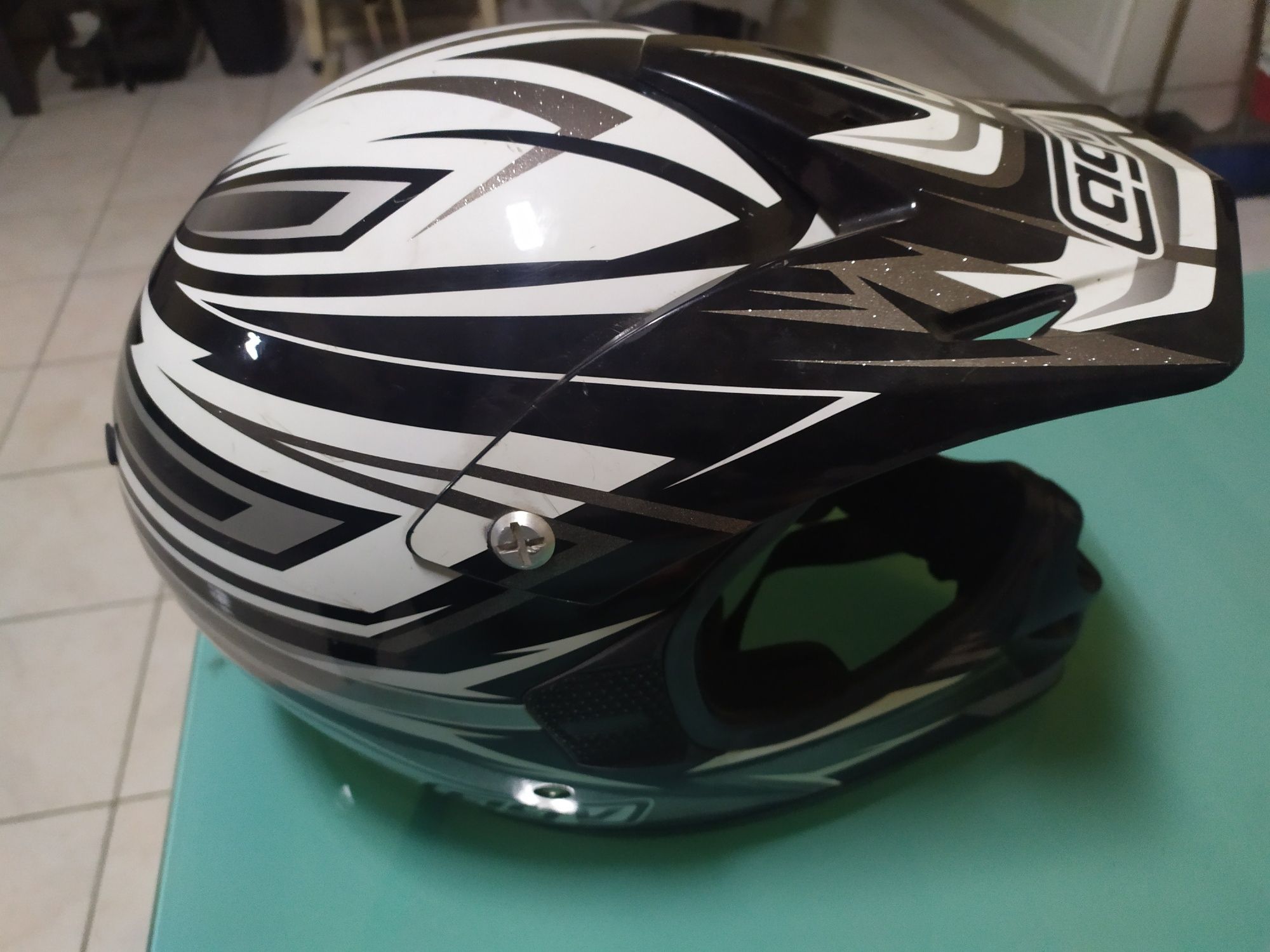 Capacete AGV RC5 oferta óculos e luvas