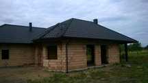 Fundament, płyta żelbetowa , stan surowy, strop, dachy