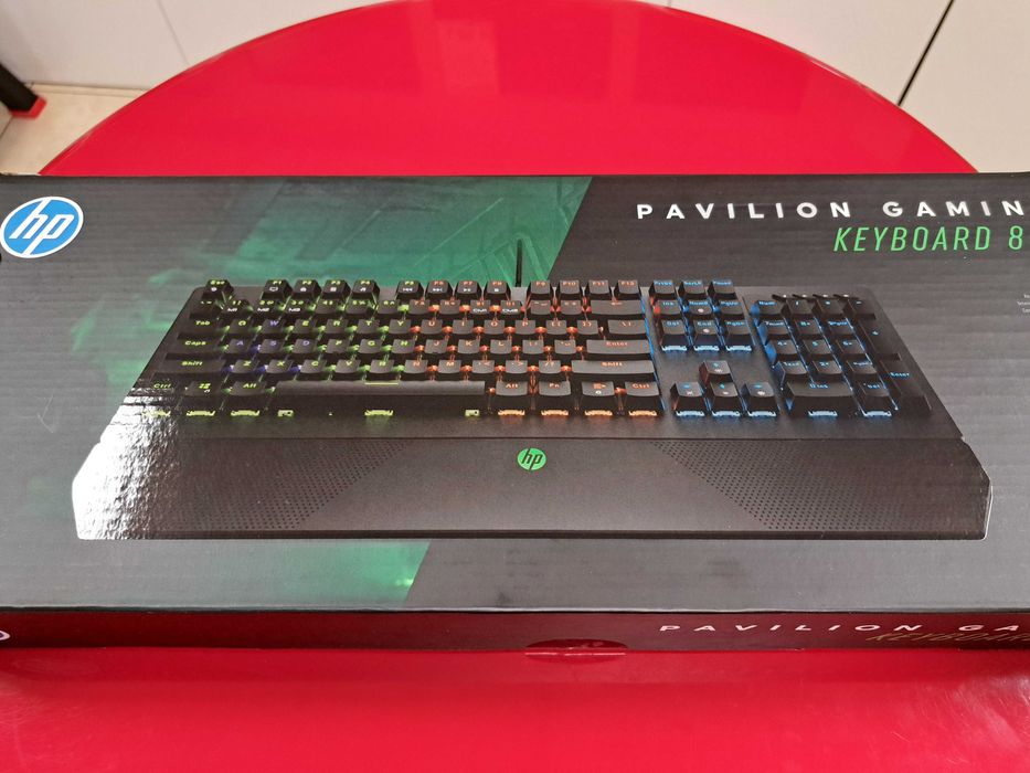 Nowa Klawiatura Mechaniczna Gamingowa HP Pavilion Gaming 800 RGB FV23%