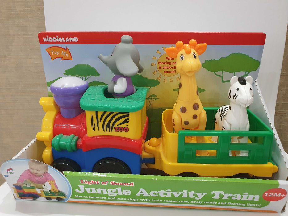 Музыкальный поезд Kiddiland Джунгли