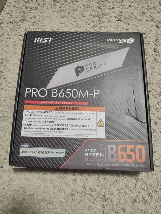 Материнська плата MSI Pro B650M-P Socket AM5