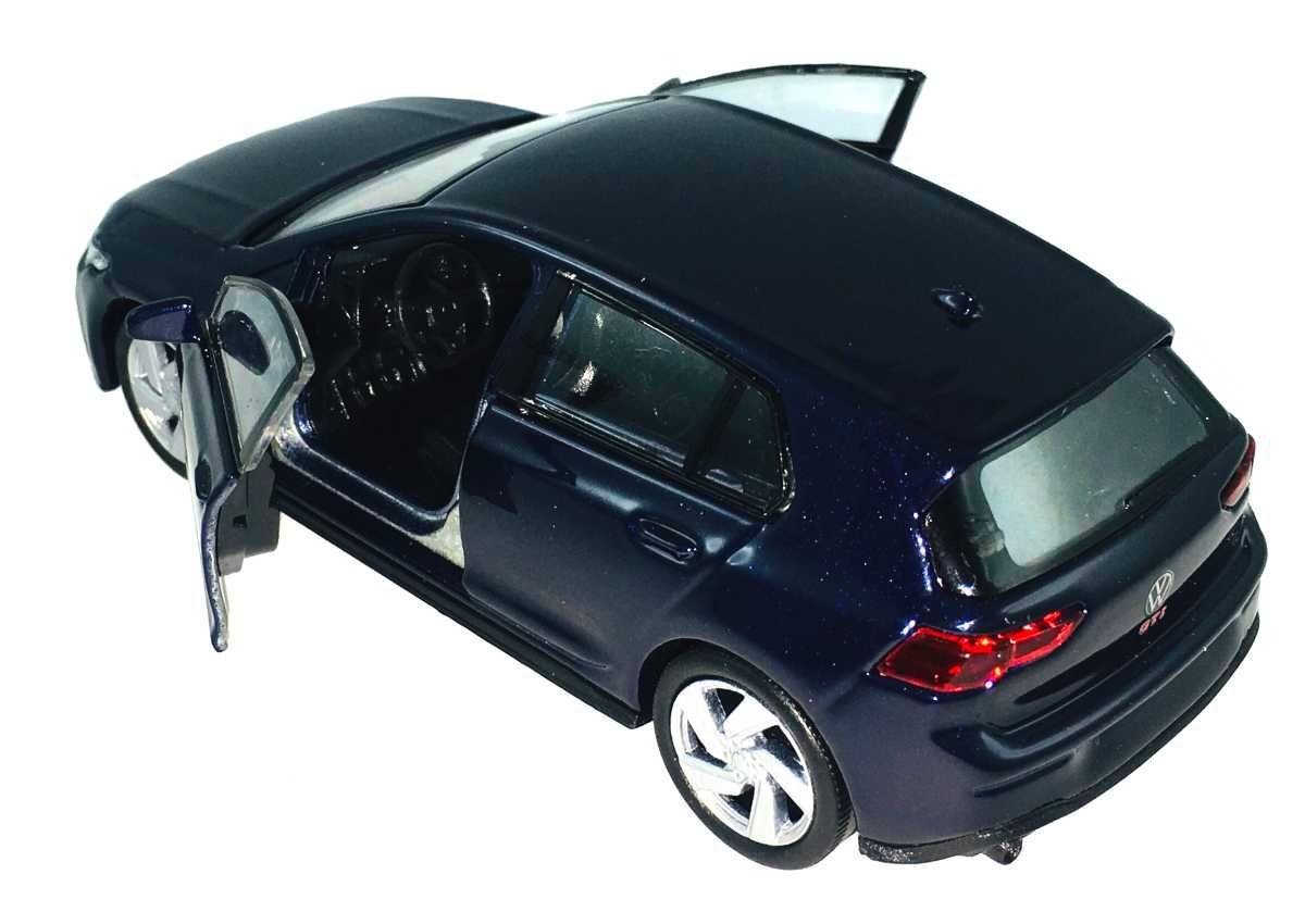 Volkswagen VW GOLF 8 GTI model WELLy 1:38 granatowy