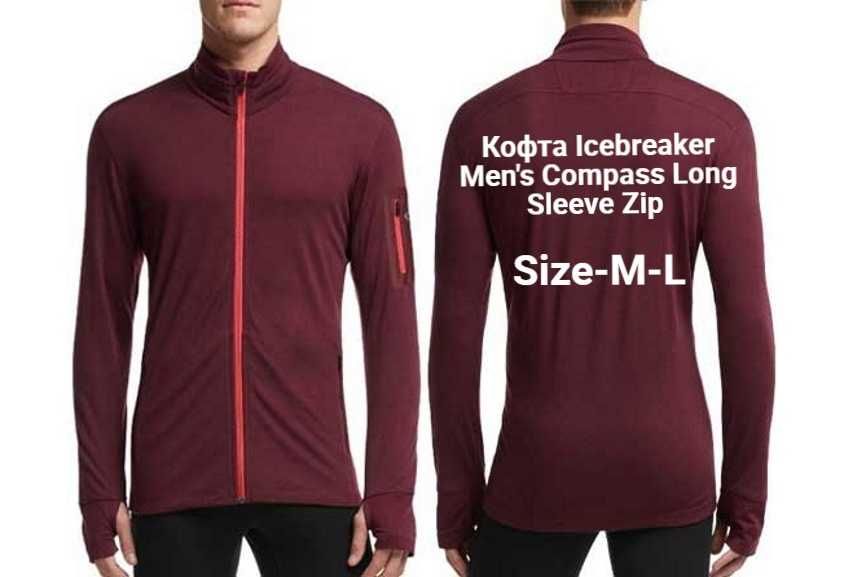 Кофта Icebreaker Compass Long Sleeve Zip