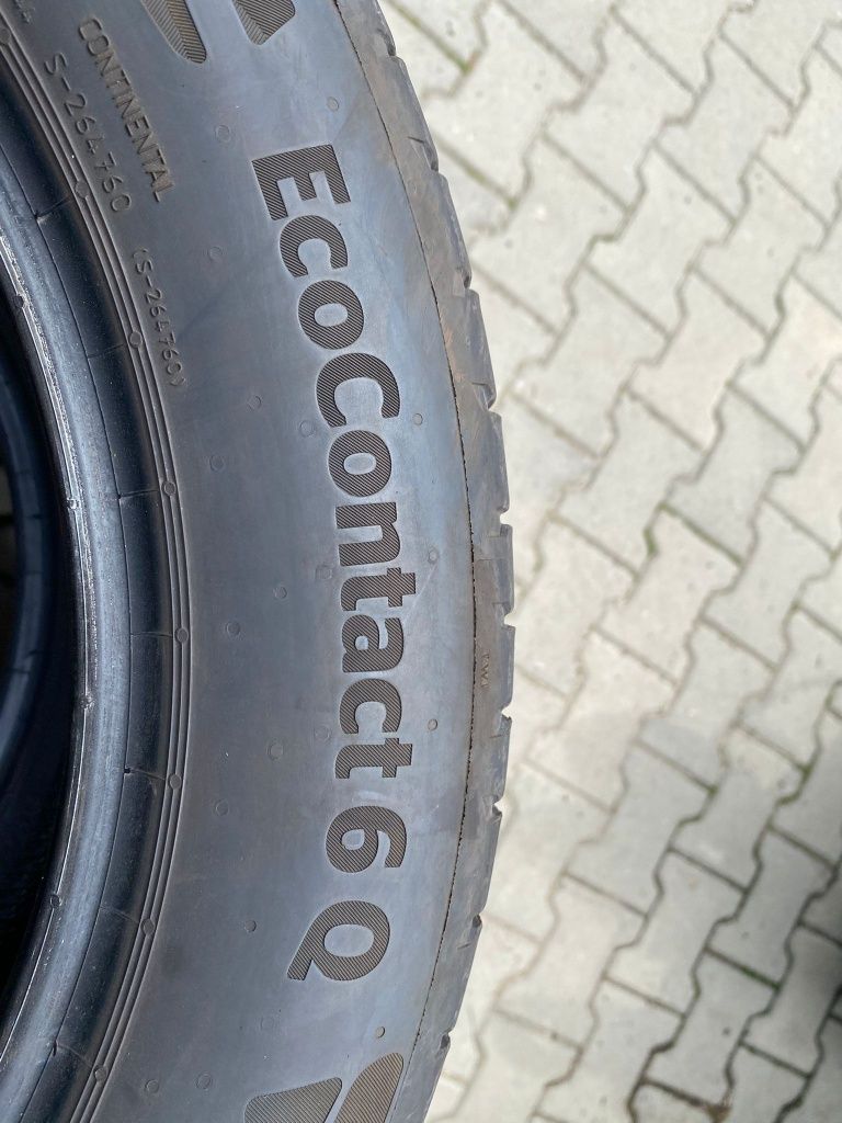 Opony letnie NOWE demontaż 17 cali 215/55/17 CONTINENTAL