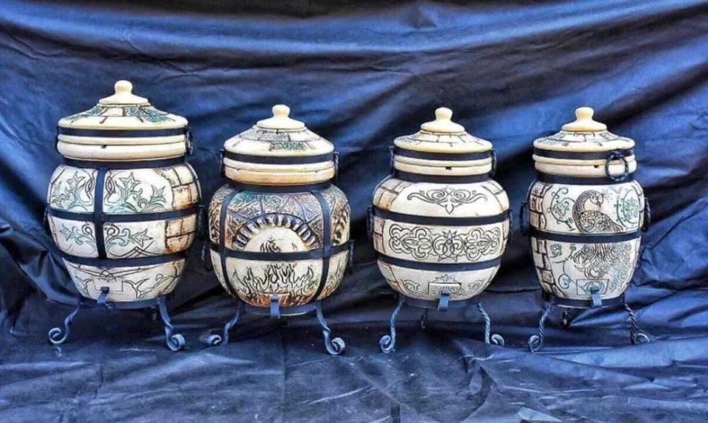 Купить тандыр в Подарок шампурница от50л 7500 за тандир