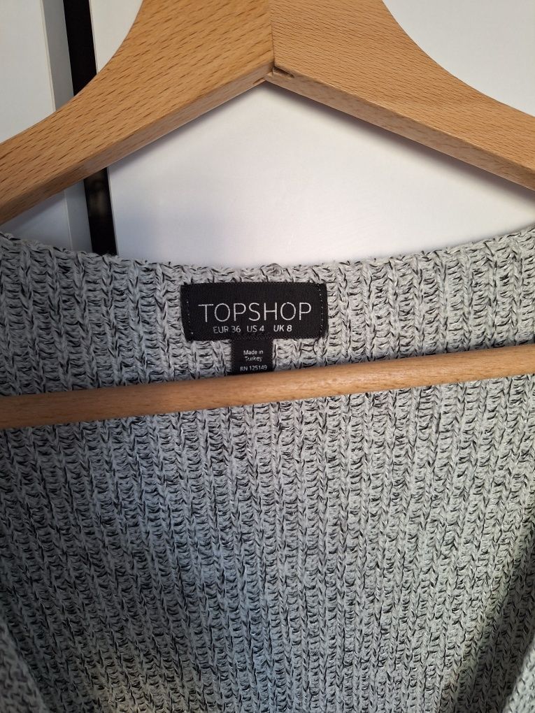 Taliowany sweterek Topshop r. S