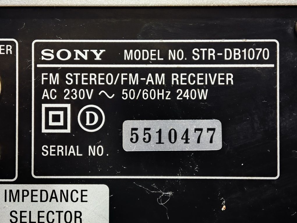 Amplificador SONY STR- 1070