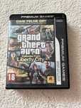 Dwie gry komputerowe Grand theft auto liberty city