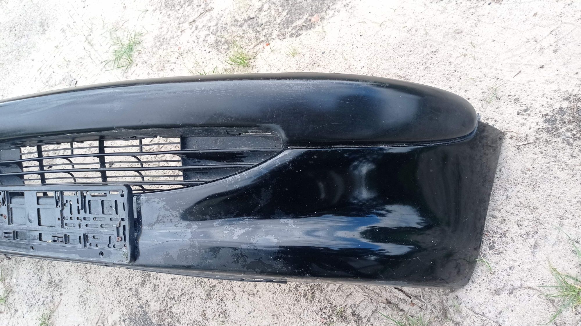 Zderzak przedni Peugeot 206 kolor czarny Exyb