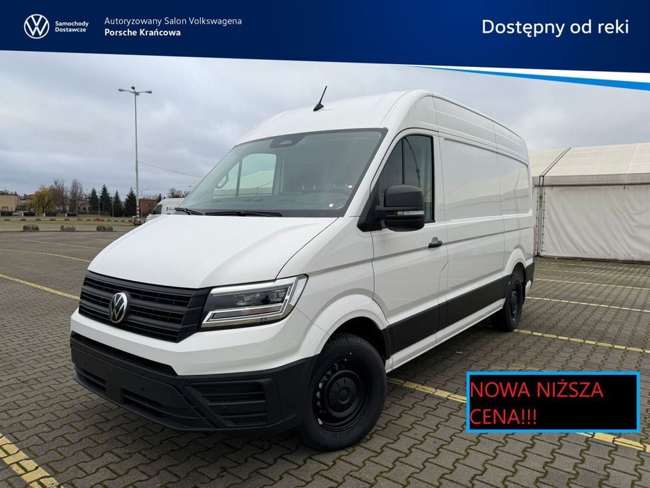 Volkswagen Crafter 35 2.0 TDI L3H3 3640 177 KM  35 Furgon z wysokim dachem, Manual, Pakiet 1, Comfort, LED, Kamera