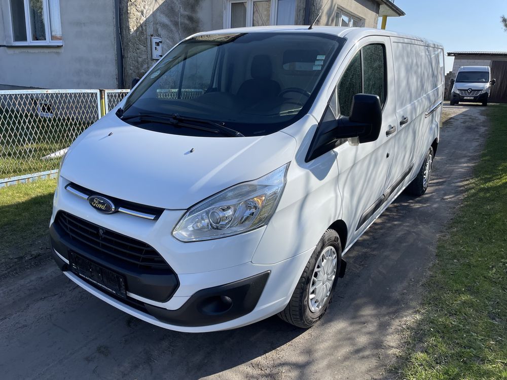 Ford Transit Custom l2 long 2x drzwi klima relingi webasto hak