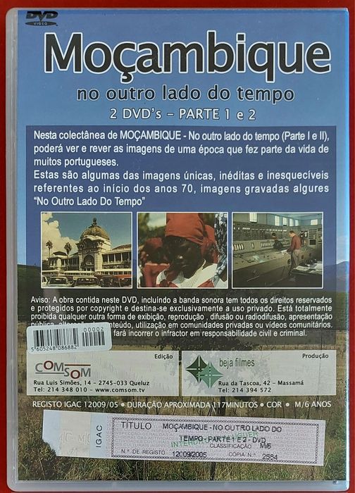DVD Moçambique Ultramar
