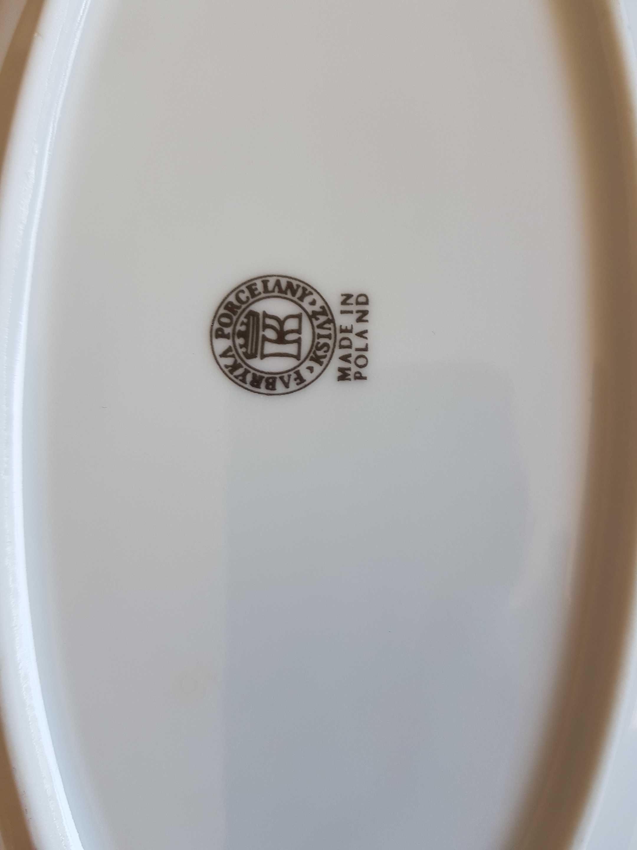 Serwis obiadowy wzór cebulowy Fabryka Porcelany Książ