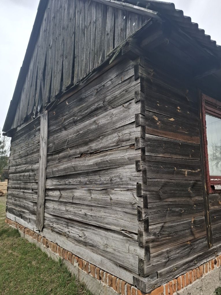 Dom drewniany do rozbiórki