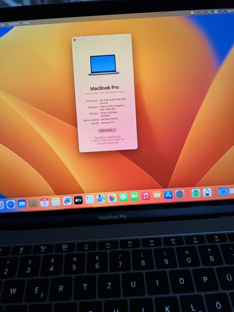 MacBook Pro Retina 13.3 2017 Макбук про ретина 13,3 1017