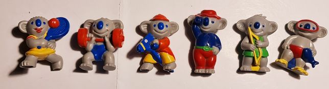 Figurki Koala Scholler 1996 Wyspa Przygód i Sportowcy Olimpiada 1998