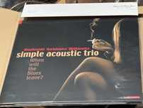 Jazz 2 winyle simple acoustic trio When will the Blues leave