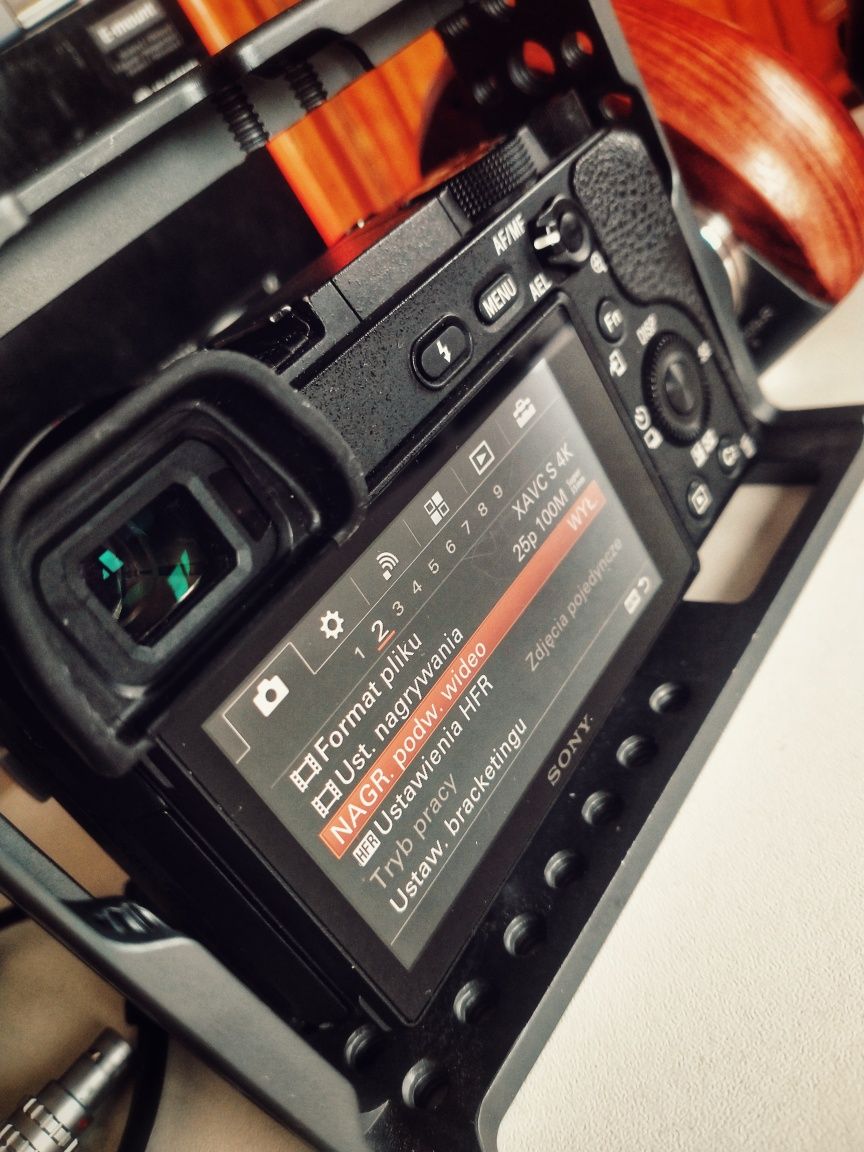 Kamera Sony A6300 Canon EF A7 6500 Alpha A7c 6400 Gimbal DJI Robin SC