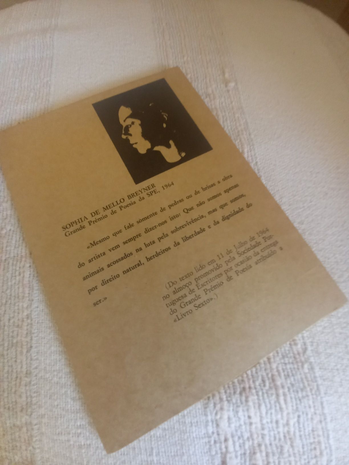 11 Poemas Sophia de Mello Breyner Andresen primeira edição