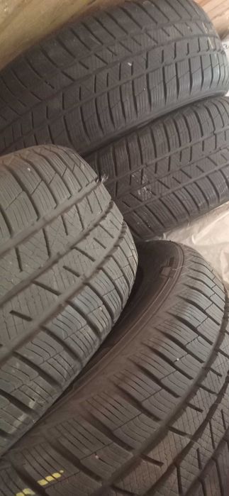 opony zimowe, stan idealny