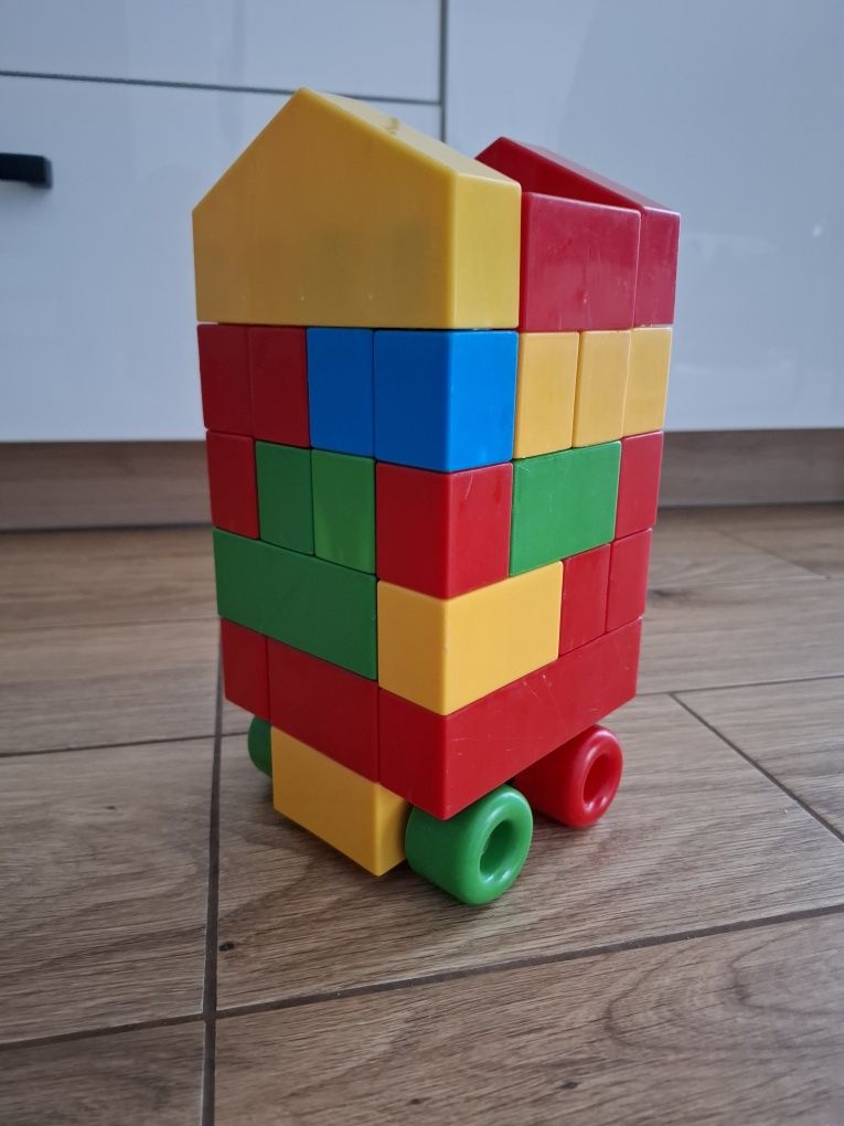 Wader Big Blocks klocki duże 33 elementy dla chłopca dziewczynki