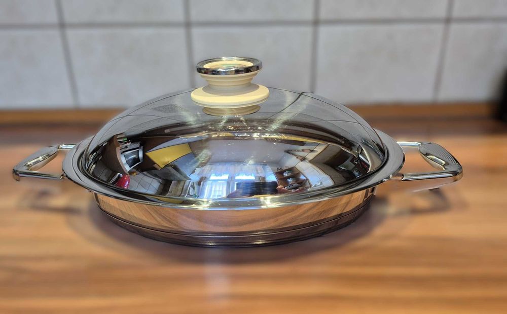 Brytfanna grillowa owalna 3 L Zepter  INDUKCJA