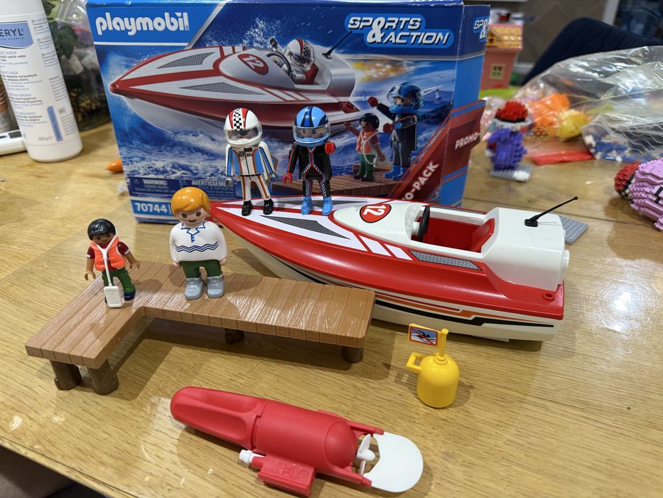 Playmobil Łódź ratunkowa 70744 – bardzo dobry stan, kompletny zestaw