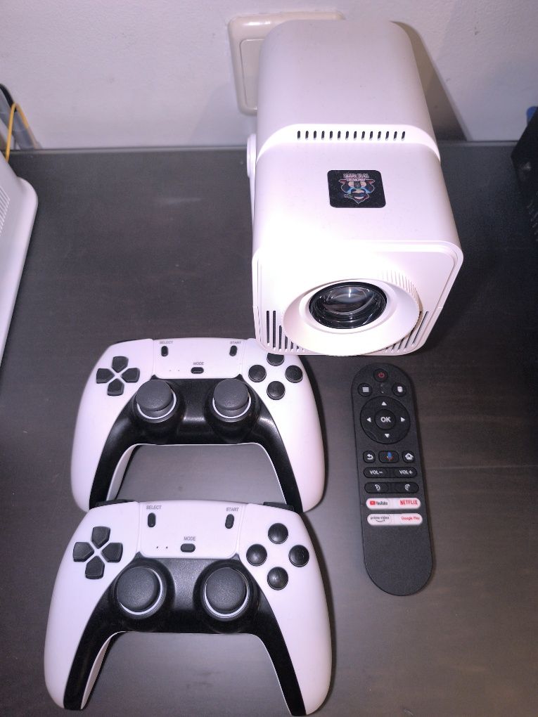 Projetor Android com Game Retro HCS350Max.