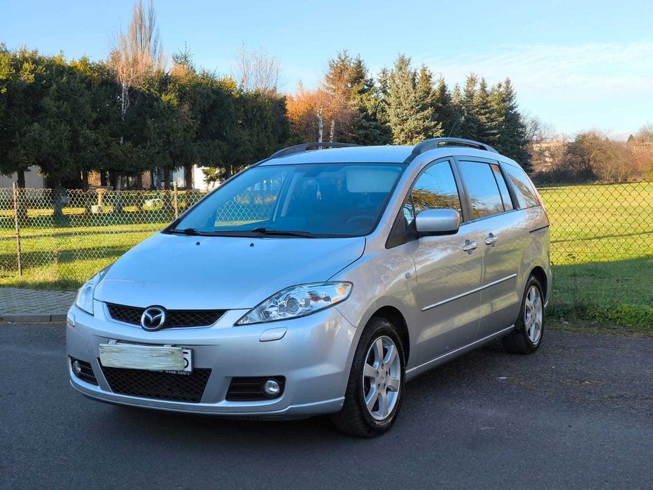 Mazda 5 • 2.0 Benzyna 145 KM • 7-os• 1. wł w PL • Stan bardzo dobry