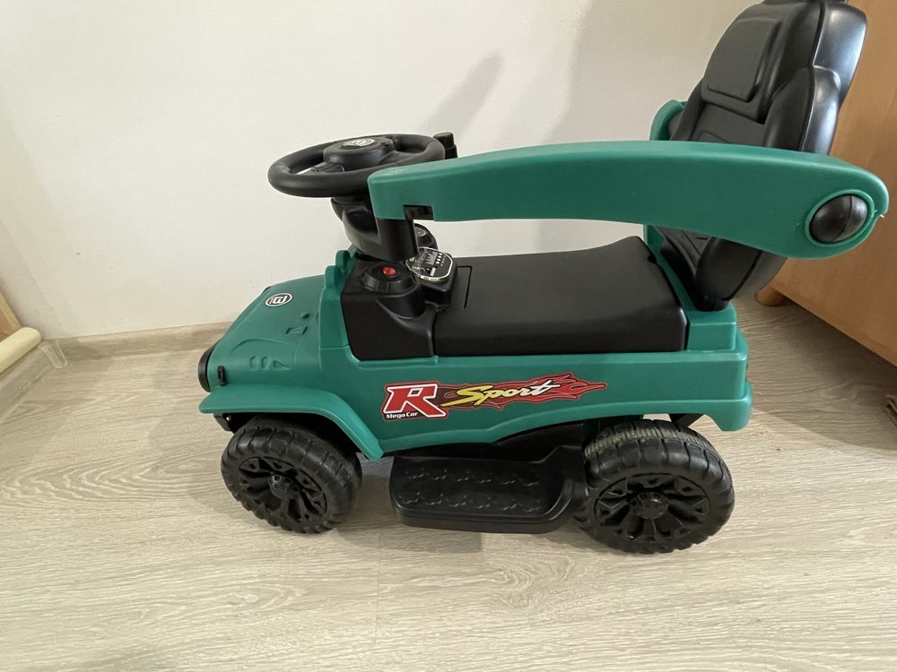 Дитяча машинка каталка толокар з батьківською ручкою Bambi Racer