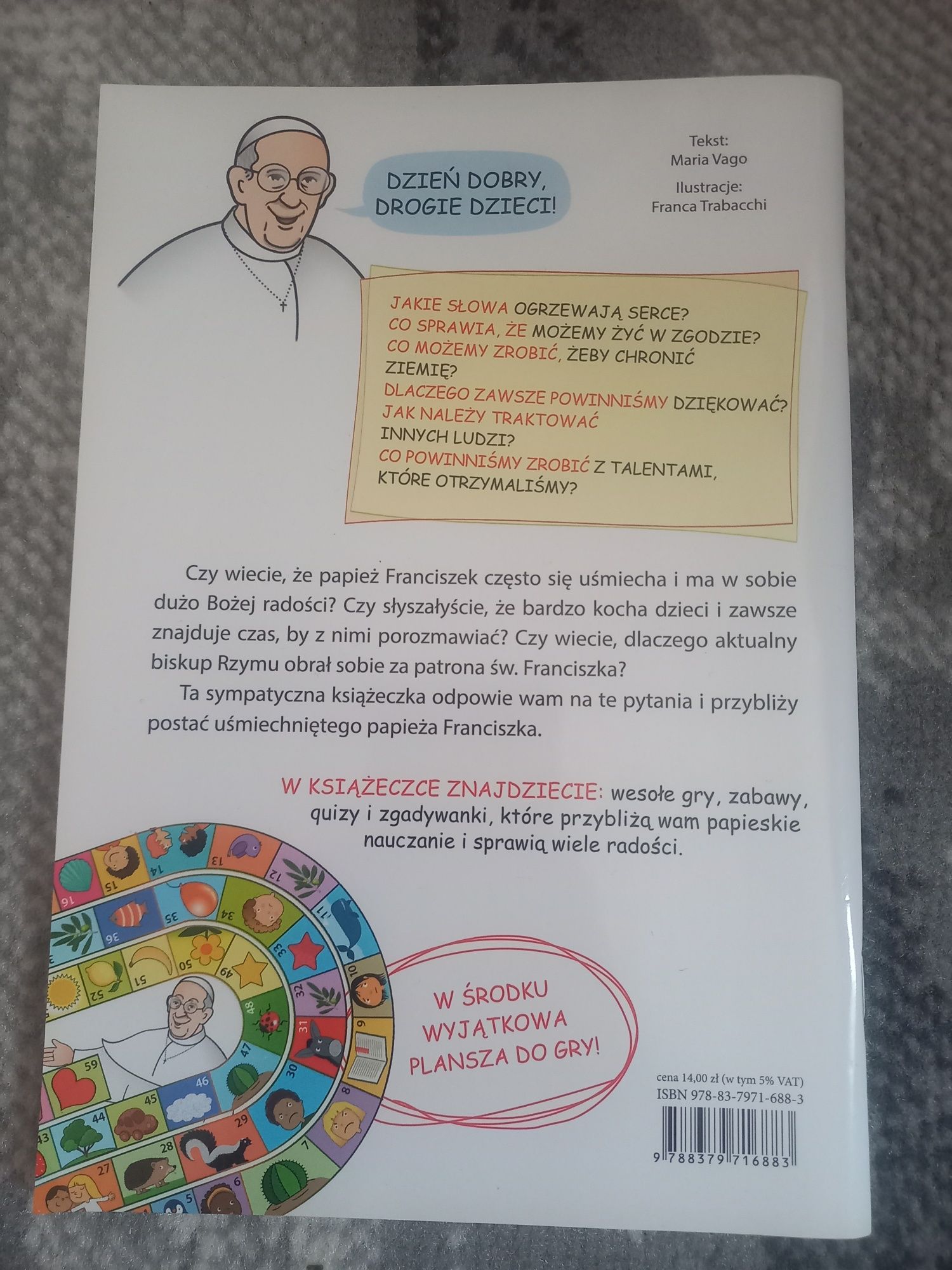 Książka "Ojcze Święty zagrasz z nami?"