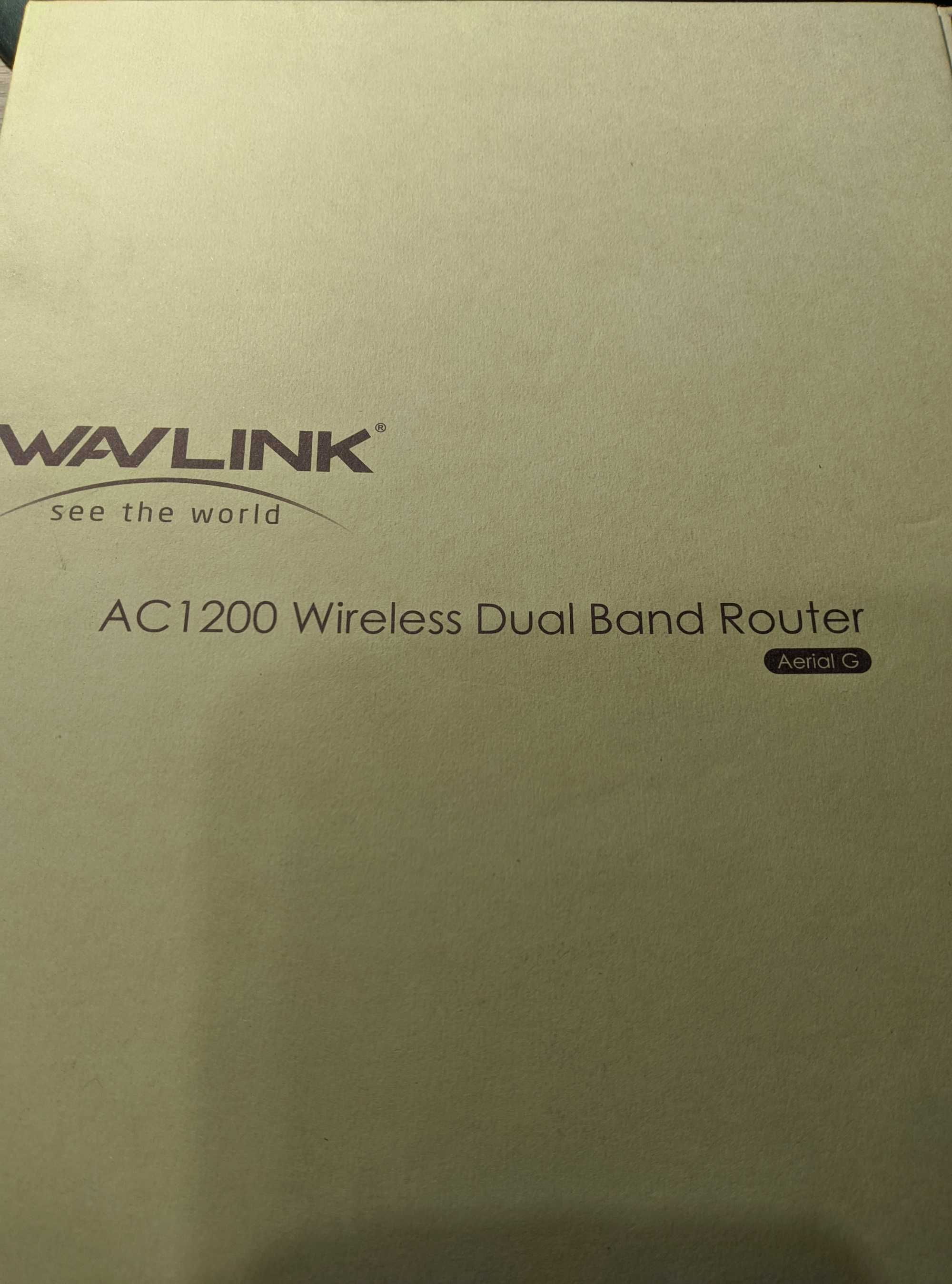 Маршрутизатор WAVLINK AC1200 High Power Dual Band Wireless Router