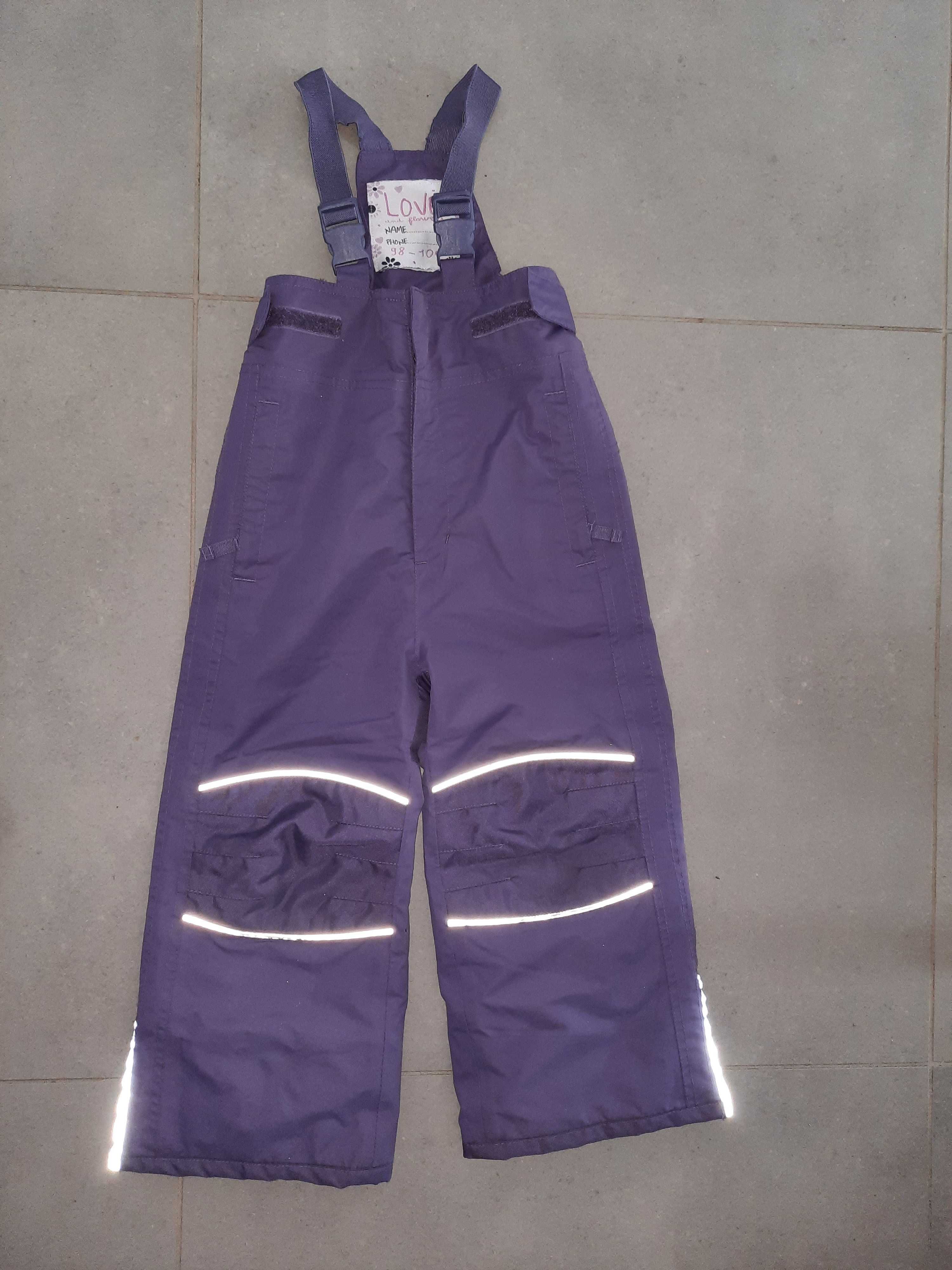 Kurtka i spodnie zimowe, komplet, 98/104 cm