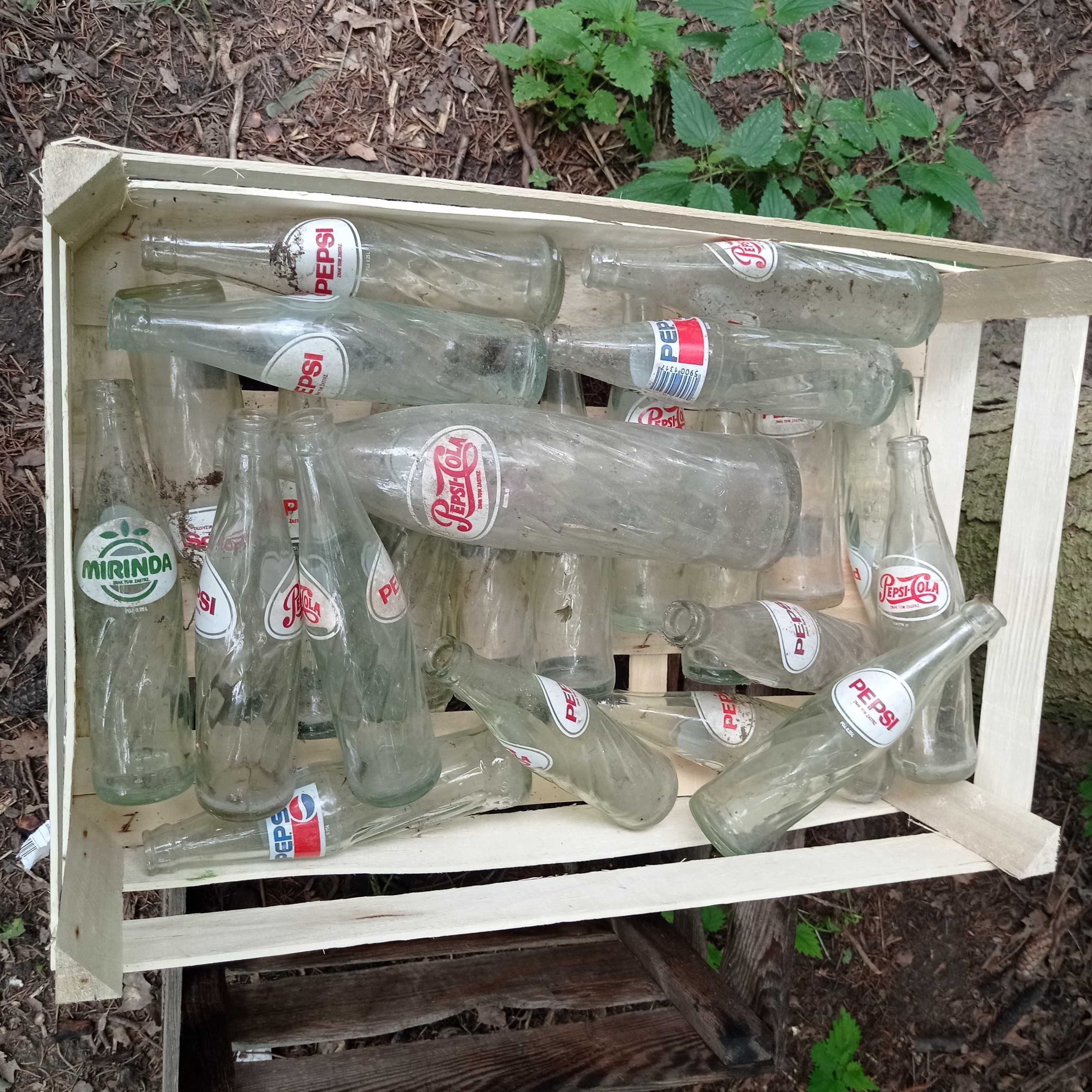 Stare butelki po Coca-Cola