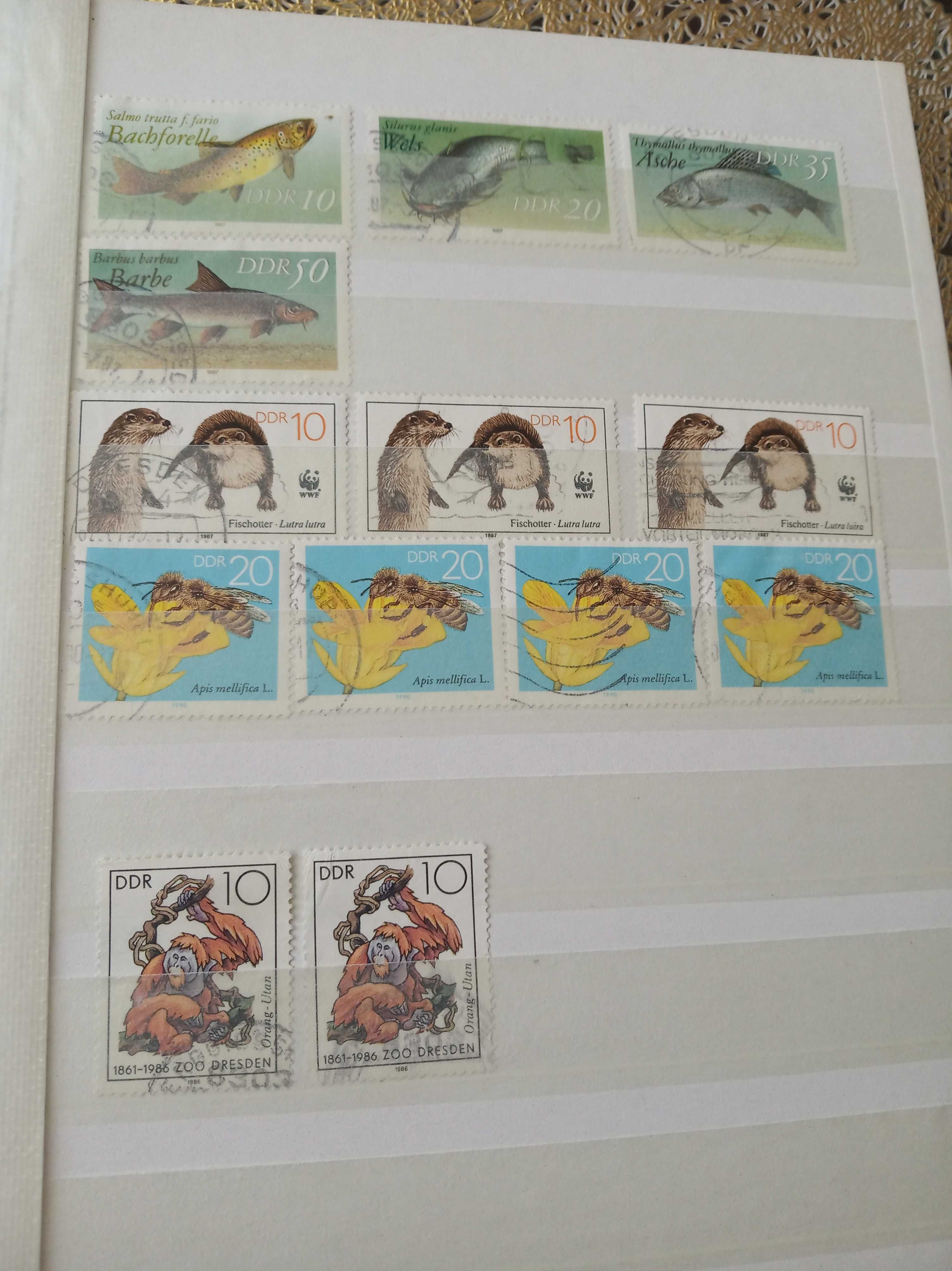 Znaczki pocztowe kolekcjonerskie 154 szt.