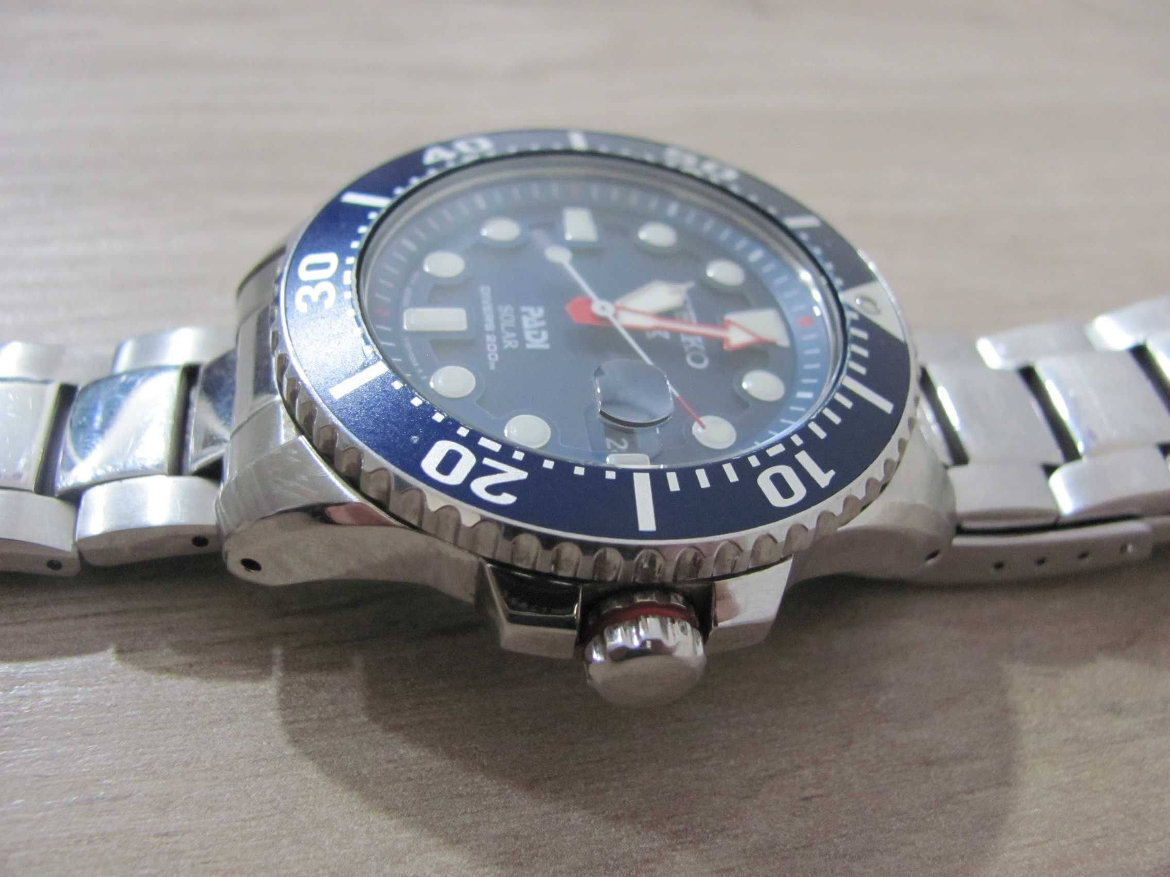 Męski Zegarek Seiko Prospex PADI Compact Solar V157 200m