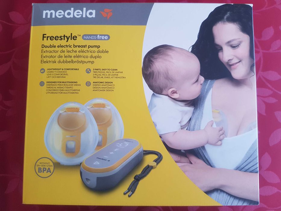 Extrator de Leite Eléctico Duplo Freestyle - Usado praticamente novo