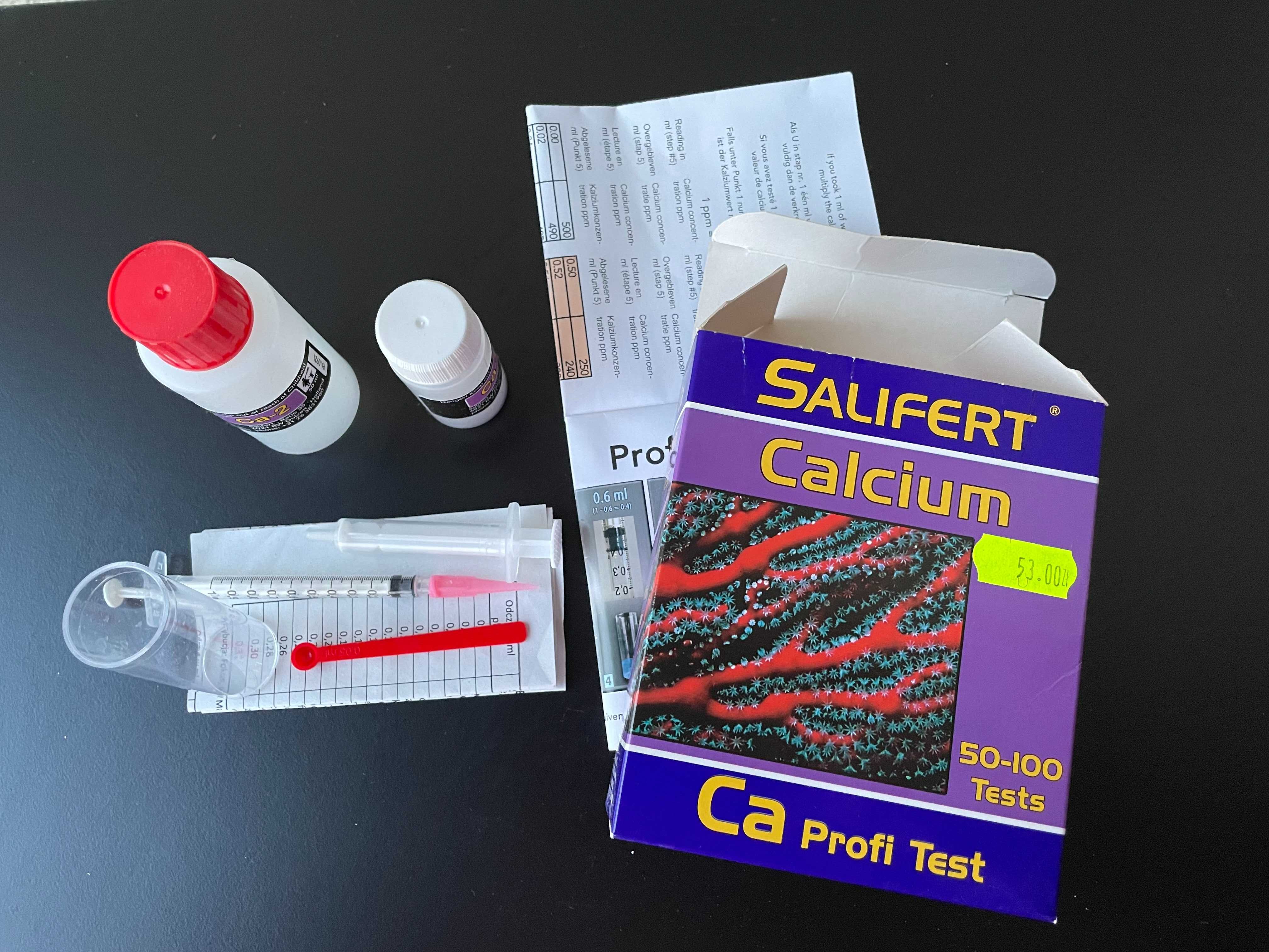 Zestaw testów do akwarium morskiego SALIFERT