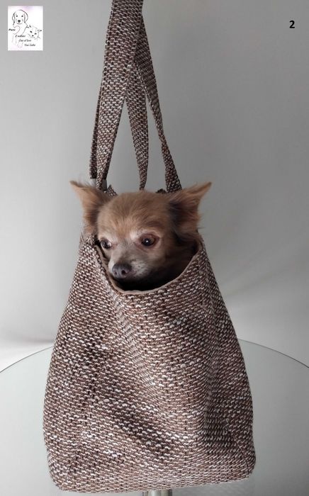 Luksusowa torba dla psa lub kota do 10 kg